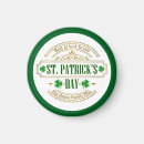 Recherche de st patrick magnets Trèfle