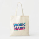 Search for working tote bags Typography