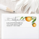 Search for citrus fruits return address labels Baby shower