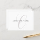Search for light gray postcards For her