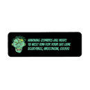 Search for scary return address labels Monster