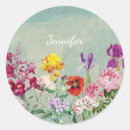 Search for beautiful blooms stickers Vintage