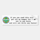 Search for old driver bumper stickers Senior's