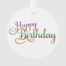 Search for happy birthday ornaments Party