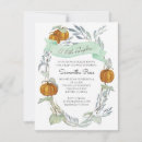 Search for pumpkin painting invitations Hand painted