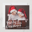 Recherche de full photo christmas cards Élégant