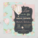 Search for hot air balloons bridal shower invitations Bride