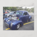 Search for blue car postcards Vintage