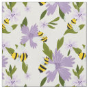 Search for bee fabric Flowers