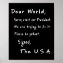 Search for world presidents posters Presidential satire