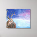 Search for stag canvas prints Snow