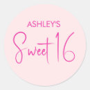 Search for modern sweet sixteen stickers Girl