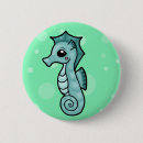 Recherche de hippocampes badges Bleu