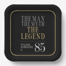 Search for 85th birthday plates Gold