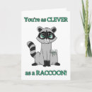 Search for raccoon birthday cards Kids