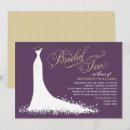 Search for tea bridal shower invitations Bride