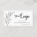 Search for branches business cards simple