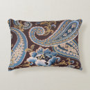 Search for paisley pillows Brown