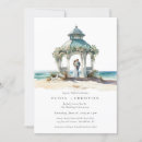 Search for coastal wedding invitations On the beach
