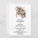 Search for peach and gray wedding invitations Country