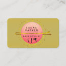 Search for green and gold business cards Spa