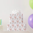 Search for pink bow wrapping paper Blush