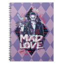 Search for harley quinn notebooks Mad love