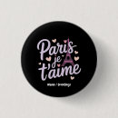 Search for eiffel tower paris france buttons French
