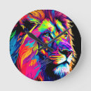 Recherche de lion abstrait art Peinture