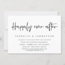 Recherche de casual mariage invitations Noir et blanc