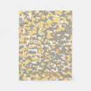 Search for gold and gray blankets White