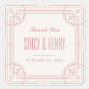 Recherche de gatsby wedding stickers Merci