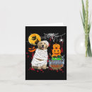 Search for golden retriever halloween cards Cute ghost
