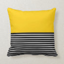 Recherche de rayures jaunes coussins Pour eux