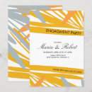 Search for nature engagement party invitations Botanical