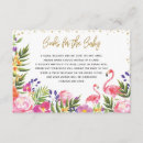 Recherche de luau baby shower invitations Flamant