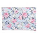 Search for pink roses pillowcases White