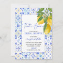 Search for amalfi coast bridal shower invitations Blue