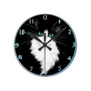 Recherche de smoking horloges Félin