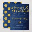 Search for glam bridal shower invitations Brunch and bubbly
