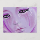Recherche de larmes cartes postales Violet