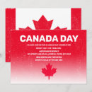 Search for canada flag invitations White