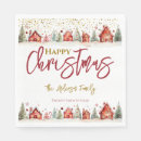 Search for christmas scene napkins Festive