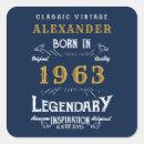 Search for 1963 stickers 60th birthday