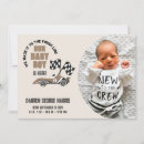 Search for race car baby pregnancy invitations Racing