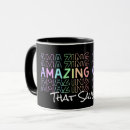 Search for multi coloured mugs Typography