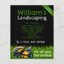 Search for lawn mowing flyers Gardening
