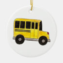 Search for school bus driver ornaments Education