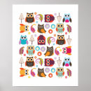 Recherche de hibou posters Moderne