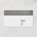 Search for ruler business cards Math